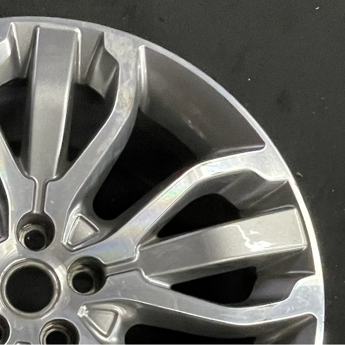 21" RANGE ROVER SPORT 14-15 21x9.5 alloy 15 spoke machined 2 te Original OEM - Close-Up Detail