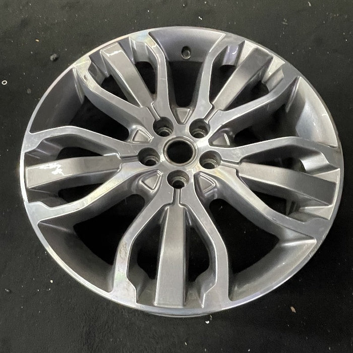 21" RANGE ROVER SPORT 14-15 21x9.5 alloy 15 spoke machined 2 te Original OEM - View 8