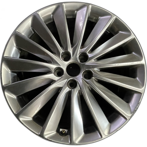 19" EQUUS 14-16 , 19x8 Original OEM Wheel Rim - Front View