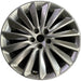 19" EQUUS 14-16 , 19x8 Original OEM Wheel Rim - Front View