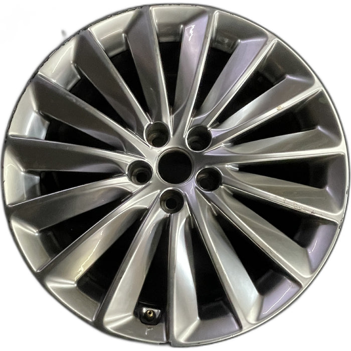 19" EQUUS 14-16 , 19x9 Original OEM Wheel Rim - Front View