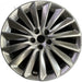 19" EQUUS 14-16 , 19x9 Original OEM Wheel Rim - Front View