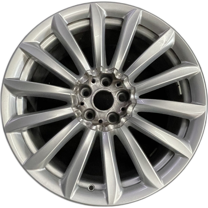 19" 640i GT 18-19 19x8.5, 7 V spoke Original OEM Wheel Rim - Front View