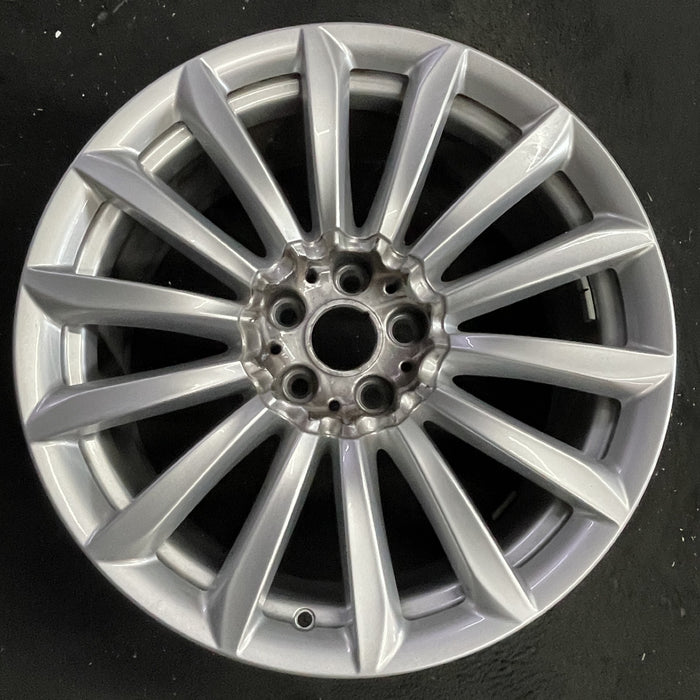 19" 640i GT 18-19 19x8.5, 7 V spoke Original OEM Wheel Rim - Angle View
