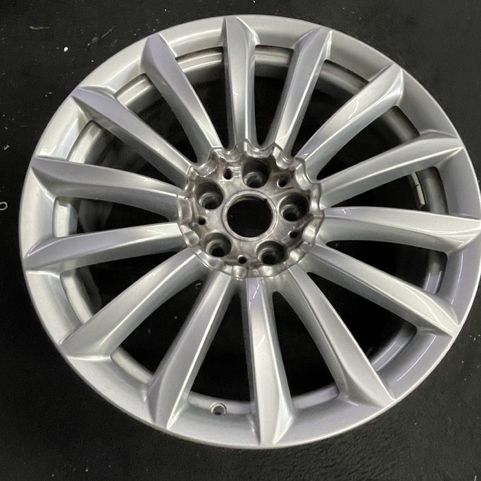 19" 640i GT 18-19 19x8.5, 7 V spoke Original OEM Wheel Rim - Side Profile