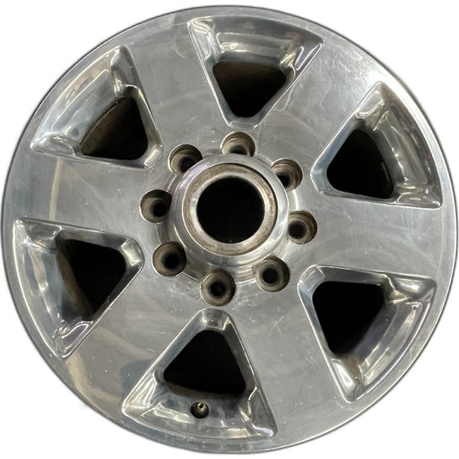 18" DODGE 2500 PICKUP 14 18x8, 6 spoke, polished polished pockets Original OEM - Front View