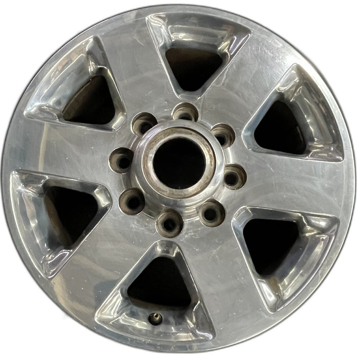 18" DODGE 2500 PICKUP 14 18x8, 6 spoke, polished polished pockets Original OEM - Front View