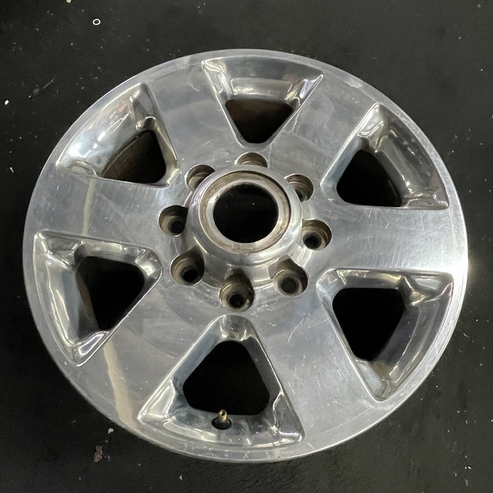 18" DODGE 2500 PICKUP 14 18x8, 6 spoke, polished polished pockets Original OEM - Side Profile