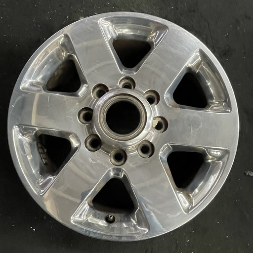 18" DODGE 2500 PICKUP 14 18x8, 6 spoke, polished polished pockets Original OEM - Angle View