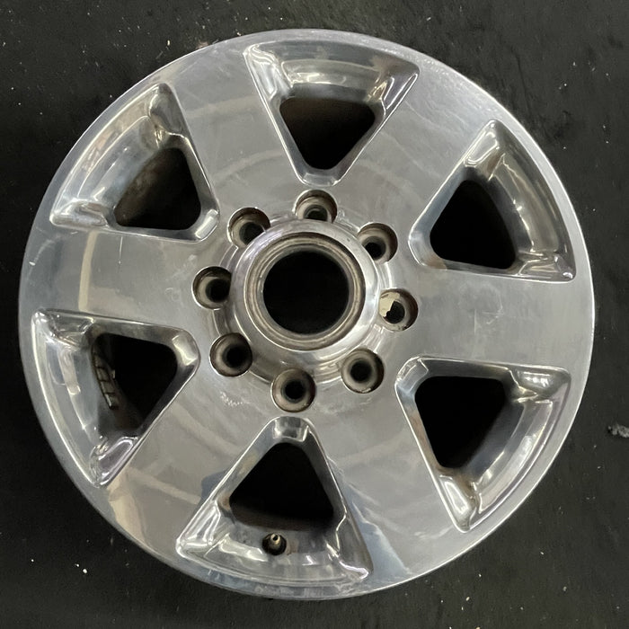 18" DODGE 2500 PICKUP 14 18x8, 6 spoke, polished polished pockets Original OEM - Angle View