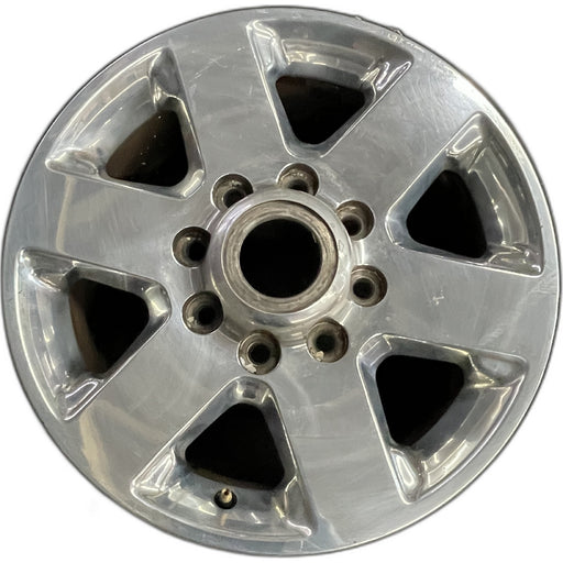 18" DODGE 2500 PICKUP 14 18x8, 6 spoke, polished polished pockets Original OEM - Front View