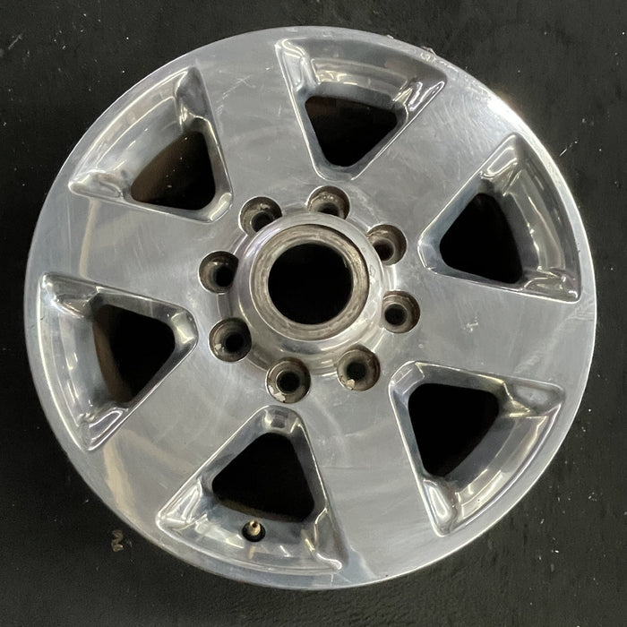 18" DODGE 2500 PICKUP 14 18x8, 6 spoke, polished polished pockets Original OEM - Angle View