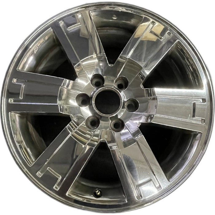 20" EXPEDITION 07 20x8.5 TPMS aluminum 6 spoke chrome Original OEM Wheel Rim - Front View