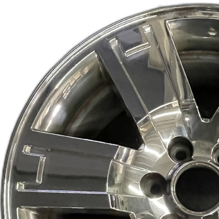 20" EXPEDITION 07 20x8.5 TPMS aluminum 6 spoke chrome Original OEM Wheel Rim - Angle View