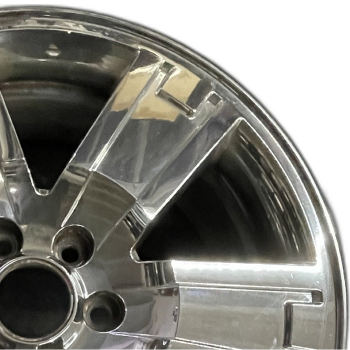 20" EXPEDITION 07 20x8.5 TPMS aluminum 6 spoke chrome Original OEM Wheel Rim - Side Profile