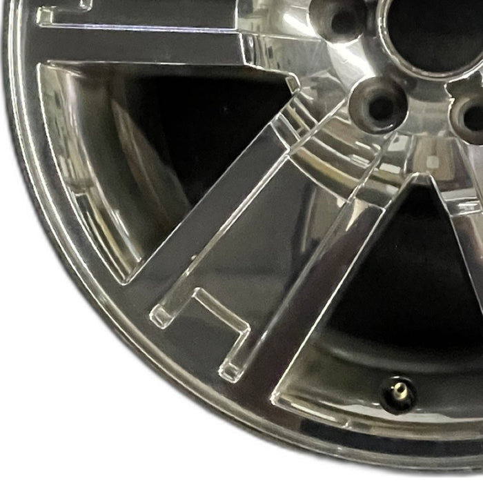 20" EXPEDITION 07 20x8.5 TPMS aluminum 6 spoke chrome Original OEM Wheel Rim - Back View