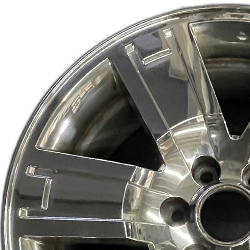 20" EXPEDITION 07 20x8.5 TPMS aluminum 6 spoke chrome Original OEM Wheel Rim - Angle View