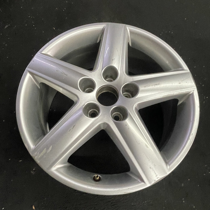 17" AUDI A4 02 17x7.5 Original OEM Wheel Rim - Angle View