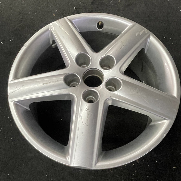 17" AUDI A4 02 17x7.5 Original OEM Wheel Rim - Side Profile