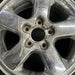 17" GRAND CHEROKEE 03-04 17x7.5 aluminum 5 spoke chrome finish wide flat spoke - Angle View