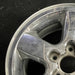 17" GRAND CHEROKEE 03-04 17x7.5 aluminum 5 spoke chrome finish wide flat spoke - Side Profile