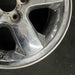 17" GRAND CHEROKEE 03-04 17x7.5 aluminum 5 spoke chrome finish wide flat spoke - Back View