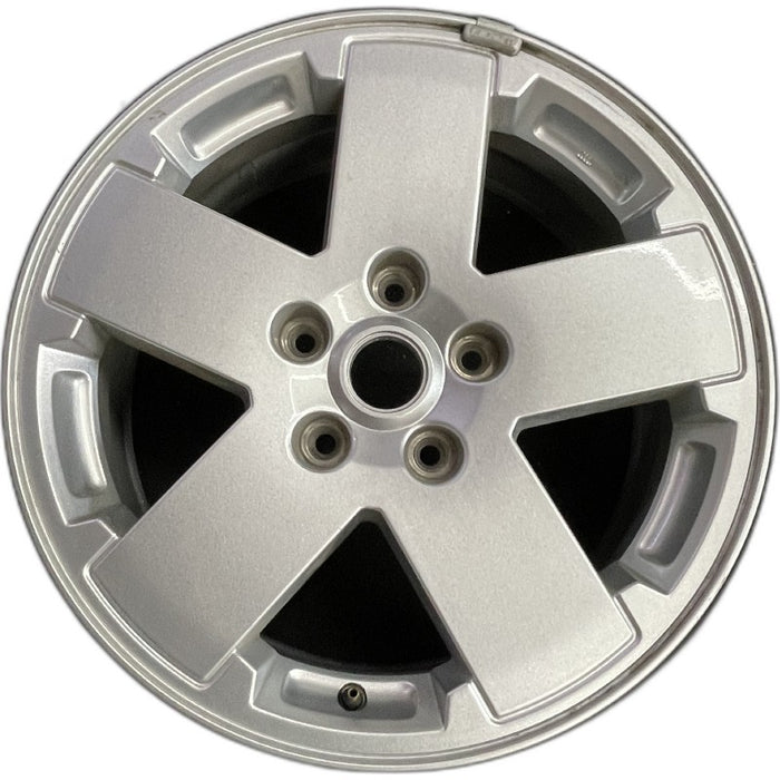18" WRANGLER 07-08 18x7.5 5 spoke Original OEM Wheel Rim - Front View