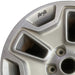 17" WRANGLER 13 17x7.5 10 hole w/machined accent gray Original OEM Wheel Rim - Angle View