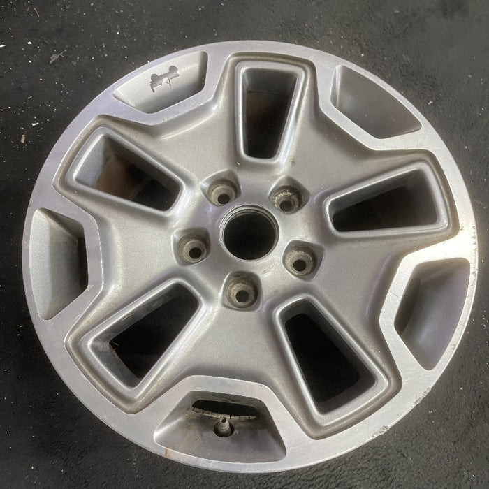 17" WRANGLER 13 17x7.5 10 hole w/machined accent gray Original OEM Wheel Rim - View 7