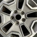 17" WRANGLER 13 17x7.5 10 hole w/machined accent gray Original OEM Wheel Rim - Angle View