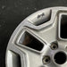 17" WRANGLER 13 17x7.5 10 hole w/machined accent gray Original OEM Wheel Rim - Side Profile