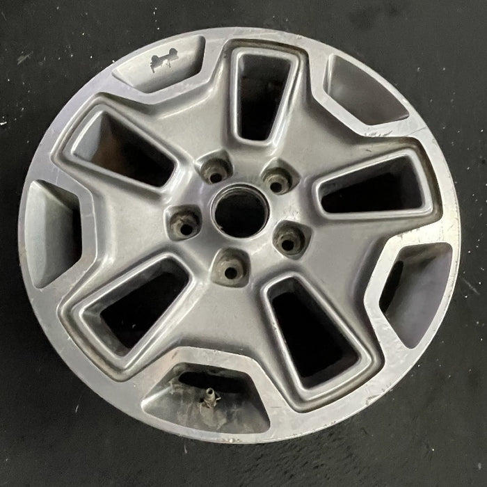 17" WRANGLER 13 17x7.5 10 hole w/machined accent gray Original OEM Wheel Rim - View 7