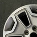 17" WRANGLER 13 17x7.5 10 hole w/machined accent gray Original OEM Wheel Rim - Side Profile