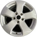 18" GRAND CHEROKEE 11 wheels, 18x8, silver Original OEM Wheel Rim - Front View