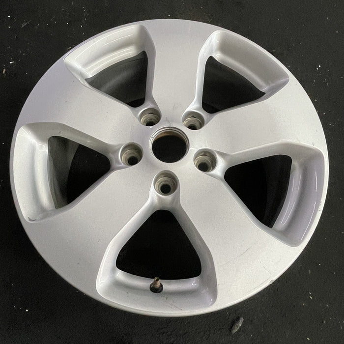 18" GRAND CHEROKEE 11 wheels, 18x8, silver Original OEM Wheel Rim - Side Profile
