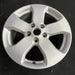 18" GRAND CHEROKEE 11 wheels, 18x8, silver Original OEM Wheel Rim - Side Profile