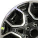 18" FORD F150 PICKUP 21 18x8.5 aluminum 6 spoke U spoke Original OEM Wheel Rim - Angle View