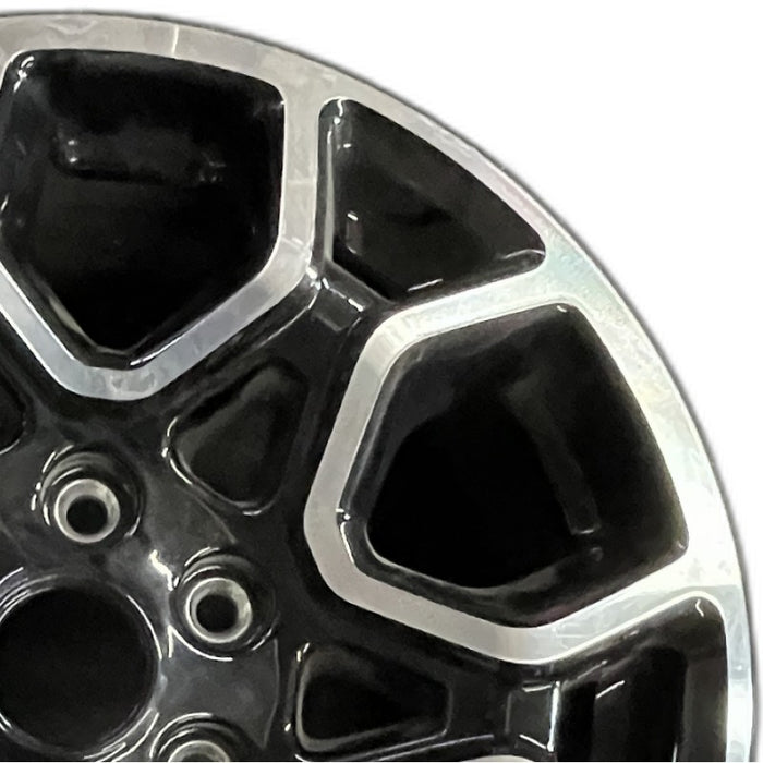 18" FORD F150 PICKUP 21 18x8.5 aluminum 6 spoke U spoke Original OEM Wheel Rim - Side Profile