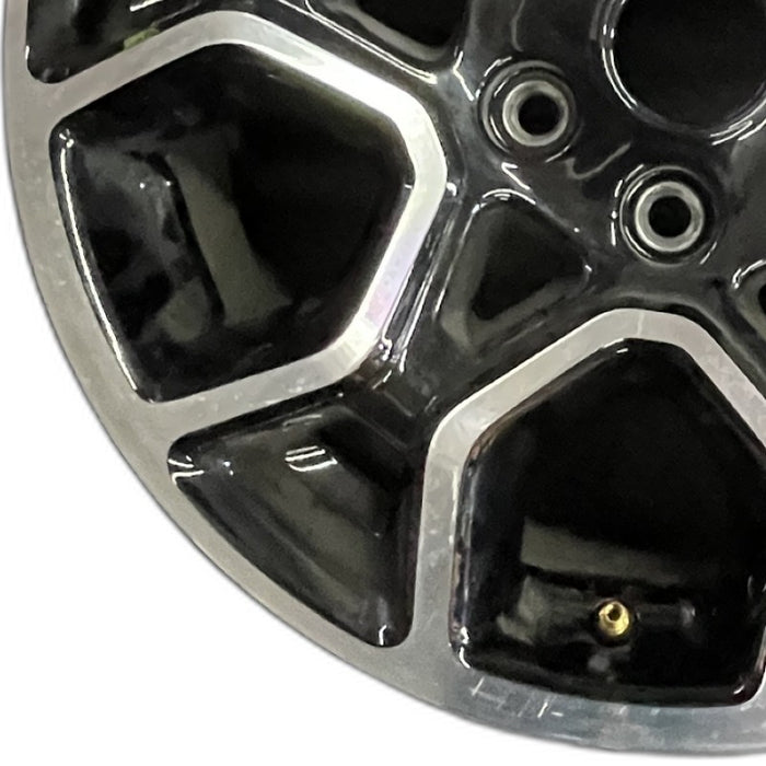 18" FORD F150 PICKUP 21 18x8.5 aluminum 6 spoke U spoke Original OEM Wheel Rim - Back View