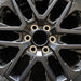 20" SEQUOIA 23-24 20x8 open spoke 6 spoke matte black Original OEM Wheel Rim - Angle View