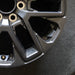 20" SEQUOIA 23-24 20x8 open spoke 6 spoke matte black Original OEM Wheel Rim - Back View