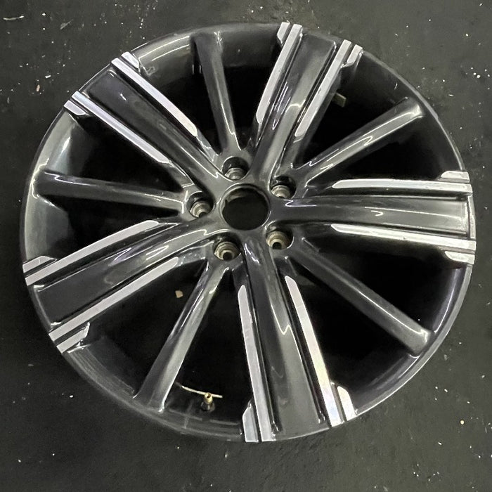 20" INFINITI QX50 21-22 20x8.5 10 spoke machined black Original OEM Wheel Rim - View 7