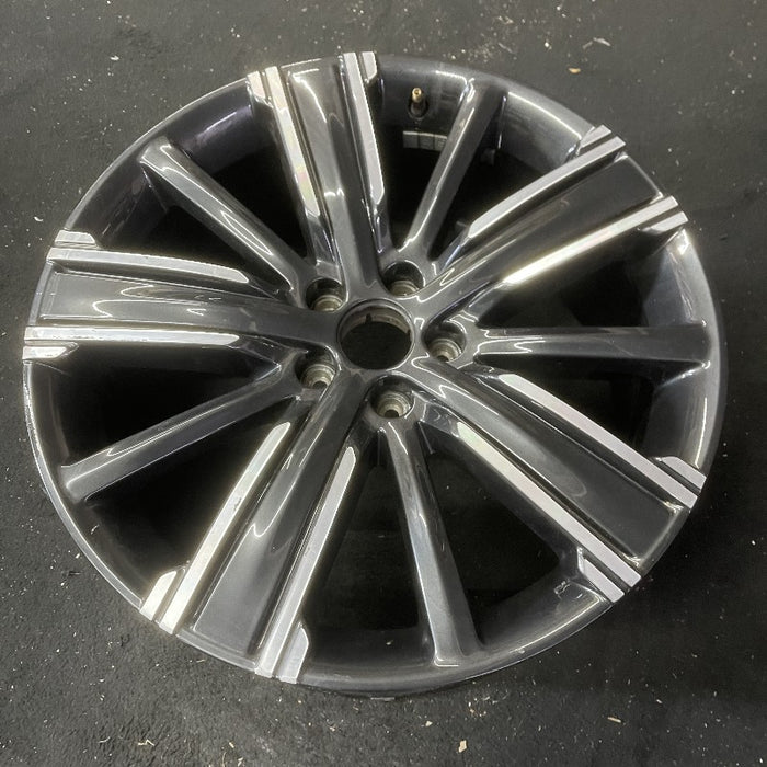 20" INFINITI QX50 21-22 20x8.5 10 spoke machined black Original OEM Wheel Rim - View 8