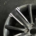 20" INFINITI QX50 21-22 20x8.5 10 spoke machined black Original OEM Wheel Rim - Side Profile