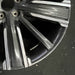 20" INFINITI QX50 21-22 20x8.5 10 spoke machined black Original OEM Wheel Rim - Back View