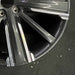 20" INFINITI QX50 21-22 20x8.5 10 spoke machined black Original OEM Wheel Rim - Back View