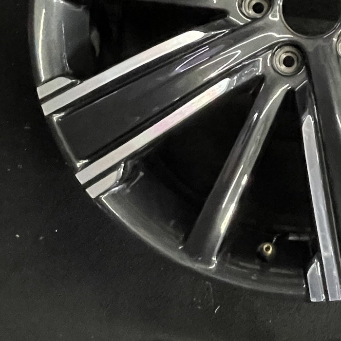 20" INFINITI QX50 21-22 20x8.5 10 spoke machined black Original OEM Wheel Rim - Additional View