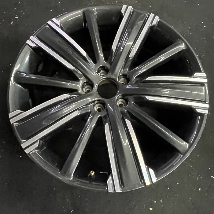 20" INFINITI QX50 21-22 20x8.5 10 spoke machined black Original OEM Wheel Rim - View 7