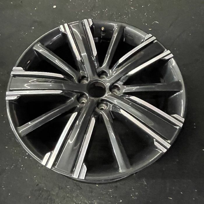 20" INFINITI QX50 21-22 20x8.5 10 spoke machined black Original OEM Wheel Rim - View 8