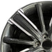 20" INFINITI QX50 21-22 20x8.5 10 spoke machined black Original OEM Wheel Rim - Angle View